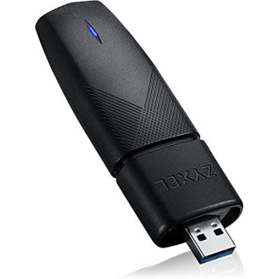 Ecost prekė po grąžinimo Zyxel WiFi 6 AX1800 USB Flash Drive palaiko Mumimo, OFDMA, kad
