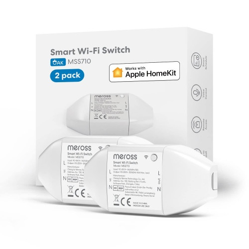 Ecost prekė po grąžinimo Meross Wlan Switch veikia su Apple HomeKit, Smart Switch nuotolinio
