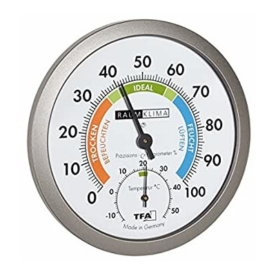 Ecost prekė po grąžinimo TFA Dostmann Analoginis termohygometras, sveikas kambario klimatas
