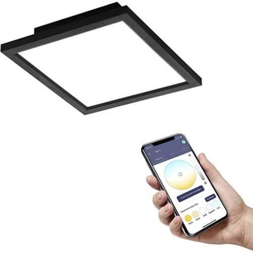 Ecost prekė po grąžinimo EGLO Connect.z SmartHome LED skydelis Salobrenazas, L X W 30 cm,-Namų