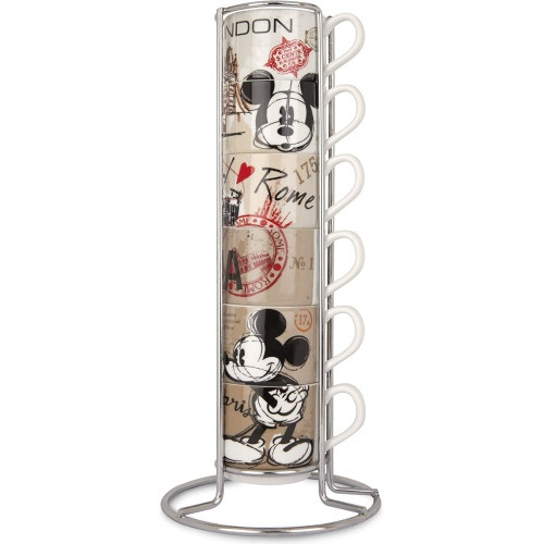 Ecost prekė po grąžinimo Originali Disney Mickey and Minnie Mouse Cafe Espresse Cup su