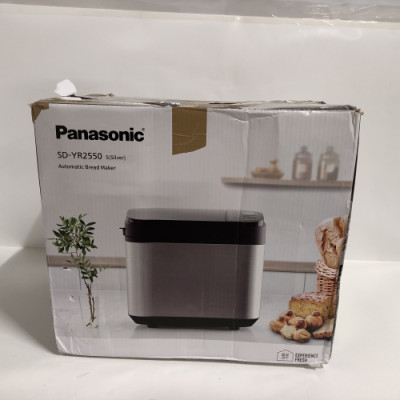 Ecost prekė po grąžinimo Panasonic SDYR2550s duonos kepimo mašina, sidabrinė-Maisto