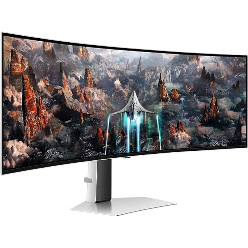 Monitorius SAMSUNG Odyssey OLED G9 G93SC 49'' Gaming Curved 5120x1440 32:9 240Hz 0,03ms