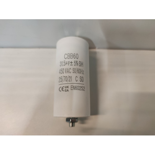 Ecost prekė po grąžinimo, Paxanpax Pld061 universalus kondensatorius 31,5Uf, 31,5Mfd