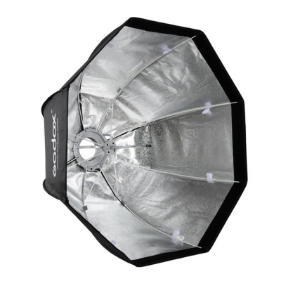 Godox Umbrella Softbox Bowens 80cm with Grid-Šviesdėžės, softbox ir skėčiai-Fotostudijos įranga