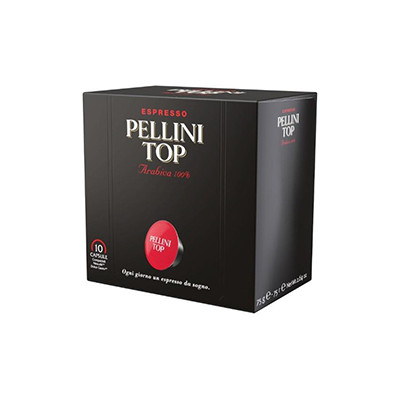 Kavos kapsulės PELLINI Top, 75 g-Kavos kapsulės-Kava, kakava