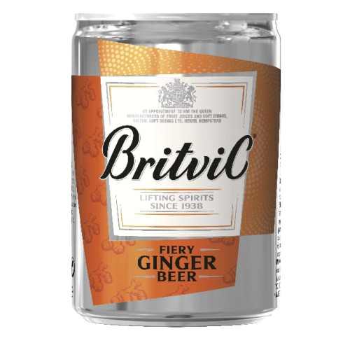 Gaivusis gėrimas BRITVIC Ginger ale, 150ml, D-Gaivieji gėrimai-Nealkoholiniai gėrimai