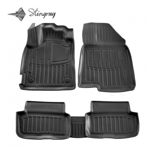 Kilimėliai 3D DACIA Sandero Stepway III 2020+, 5 pc. (comfort) black /5018325-Dacia-Pagal