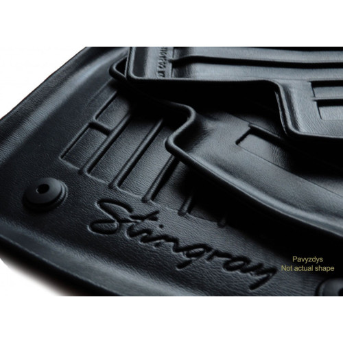 Kilimėliai 3D PEUGEOT 308 III P5 2021+, 5 pc. black /5016175-Peugeot-Pagal automobilį