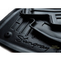 Kilimėliai 3D SEAT Alhambra II 7N 2010-2020, 1 vnt. (3rd row) black /502436507-Seat-Pagal