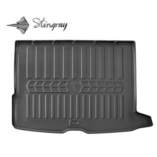 Guminis bagažinės kilimėlis MERCEDES-BENZ X253 GLC 2015-2022 black /6012251-Bagažinės-Guminiai