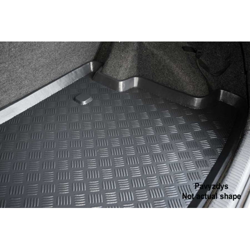 Bagažinės kilimėlis Volkswagen Golf VII HB 2012- (lower boot) -30046 - Su minkšta