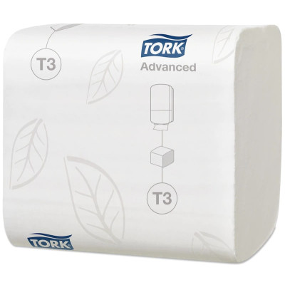 Tualetinis popierius TORK T3 Advanced, baltas, 2 sluoksniai, 252 lapeliai, 1 vnt.
