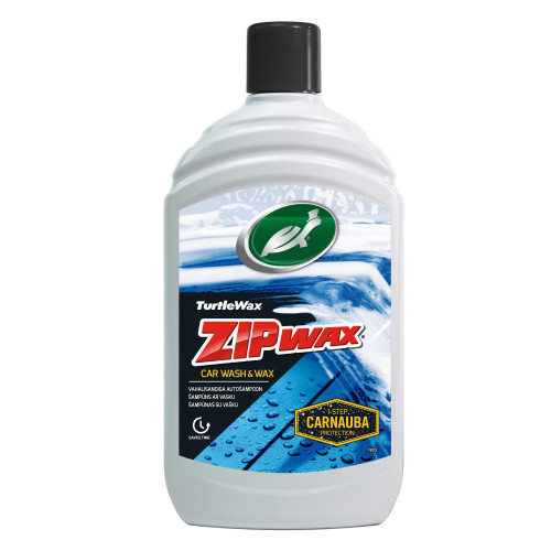 Šampūnas su vašku ZIP WAX Turtle Wax®, 500ml-Kėbulo priežiūros priemonės-Autochemija