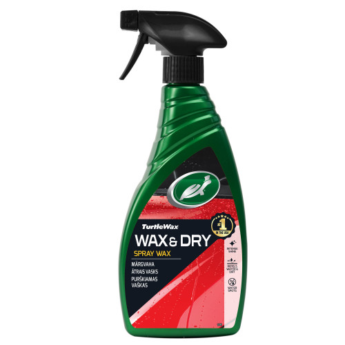 Purškiamas vaškas WAX IT WET Turtle Wax® 500ml-Kėbulo priežiūros priemonės-Autochemija