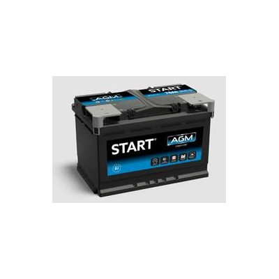 START 95Ah AGM R+ 12V 860A akumuliatorius 353x175x190-Akumuliatoriai