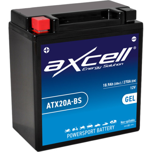 Axcell MF 18Ah 270A +/- 12V akumuliatorius 150x87x161mm-Akumuliatoriai