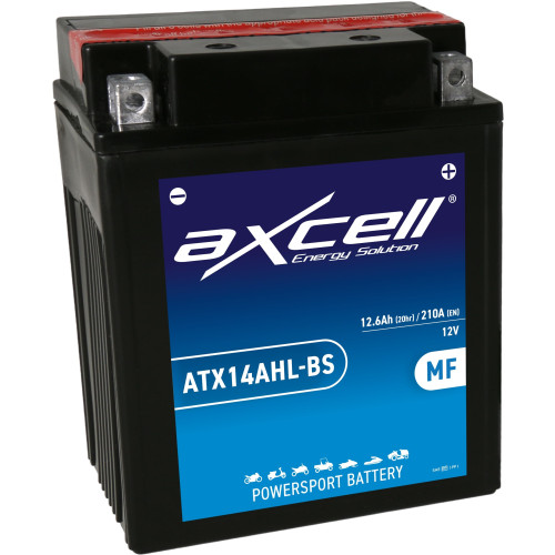 Axcell MF 12Ah 210A -/+ 12V akumuliatorius 135x90x167mm-Akumuliatoriai