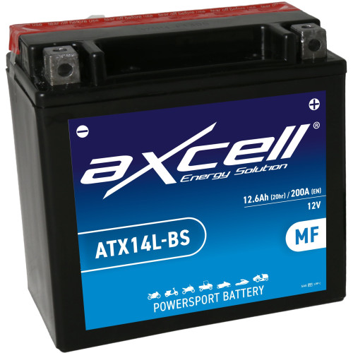 Axcell MF 12Ah 200A -/+ 12V akumuliatorius 150x87x145mm-Akumuliatoriai