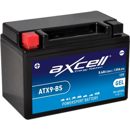 Axcell GEL 8Ah 135A +/- 12V akumuliatorius 150x87x105mm-Akumuliatoriai