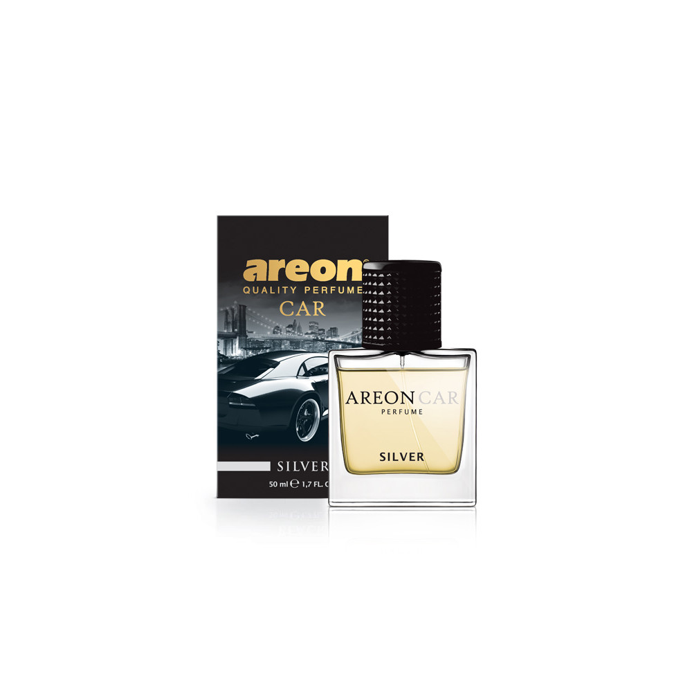 AREON CAR PERFUME - Silver, 50ml-Salono priežiūros priemonės-Autochemija