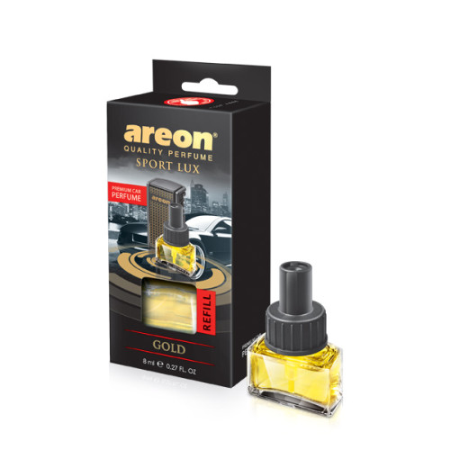 AREON CAR - Gold oro gaiviklio papildymas 8 ml-Salono priežiūros priemonės-Autochemija