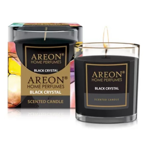 Aromatinė žvakė Black Crystal, 120g (~25 h) │Areon-Namų kvapai-Interjero detalės