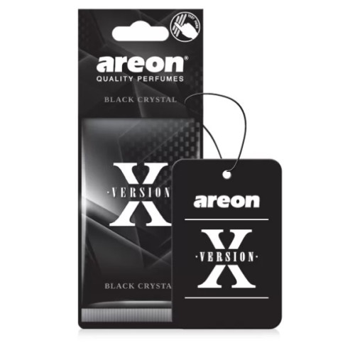 Areon X VERSION - Black Crystal auto oro gaiviklis-Salono priežiūros priemonės-Autochemija