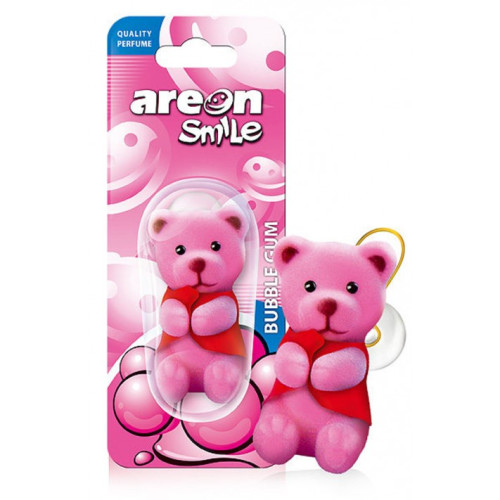 AREON Smile toy - Bubble Gum oro gaiviklis / Teddy Bear-Salono priežiūros priemonės-Autochemija