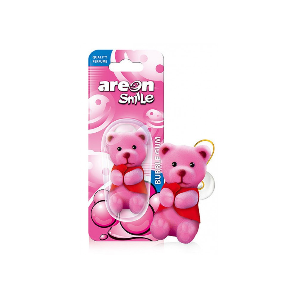 AREON Smile toy - Bubble Gum oro gaiviklis / Teddy Bear-Salono priežiūros priemonės-Autochemija