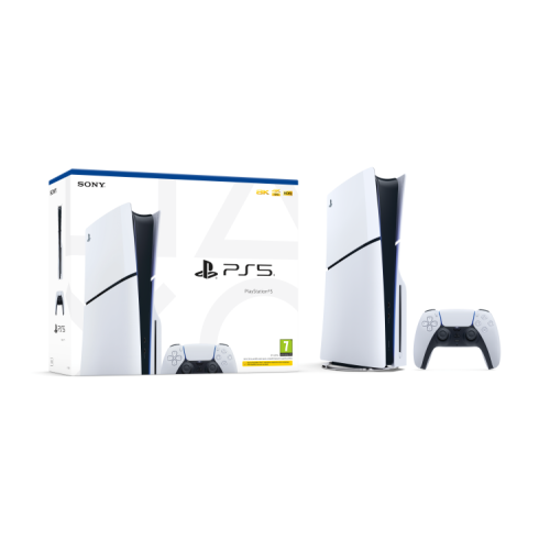 Sony PlayStation 5 Slim Žaidimų konsolė, Disc Drive Edition, 1TB SSD-Žaidimų konsolės-Žaidimų