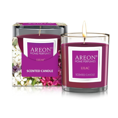 Aromatinė žvakė Lilac 120g-Namų kvapai-Interjero detalės