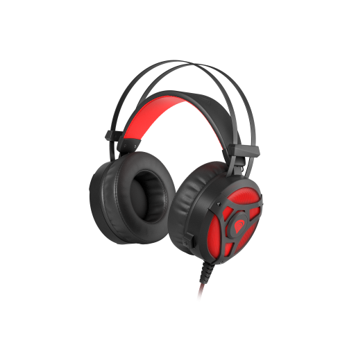 AUSINĖS Genesis Neon 360 Black/Red-Gaming ausinės-Žaidimų įranga