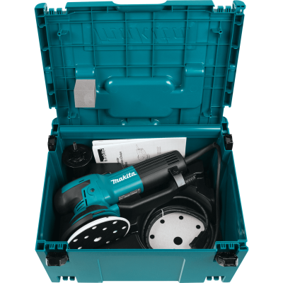 Ekscentrinis šlifuoklis su lagaminu MAKITA BO6050J-Šlifavimo įrankiai-Elektriniai įrankiai