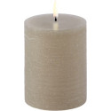 LED ŽVAKĖ UYUNI Sandstone, Rustic, 7,8x10 cm-Žvakės ir žvakidės-Interjero detalės