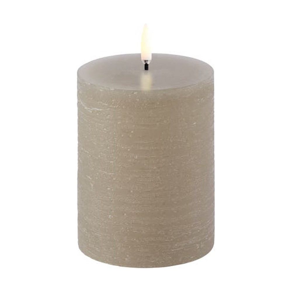 LED ŽVAKĖ UYUNI Sandstone, Rustic, 7,8x10 cm-Žvakės ir žvakidės-Interjero detalės