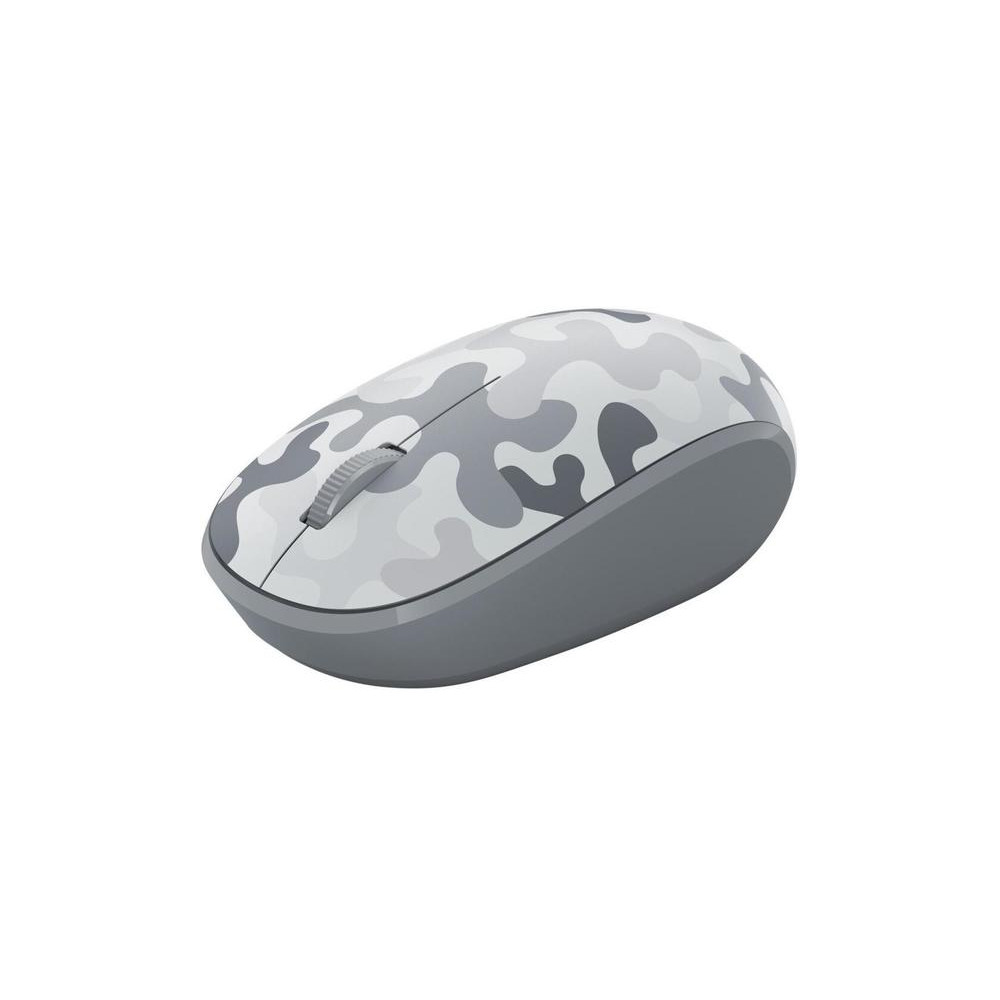 BEVIELĖ PELĖ Microsoft Bluetooth Mouse Camo 8KX-00012 Wireless, White-Klaviatūros, pelės ir