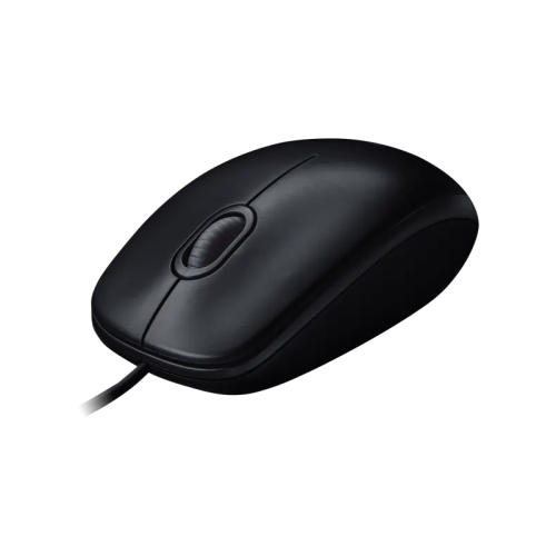 Pelė Logitech Mouse M100 Wired Optical mouse Black-Klaviatūros, pelės ir
