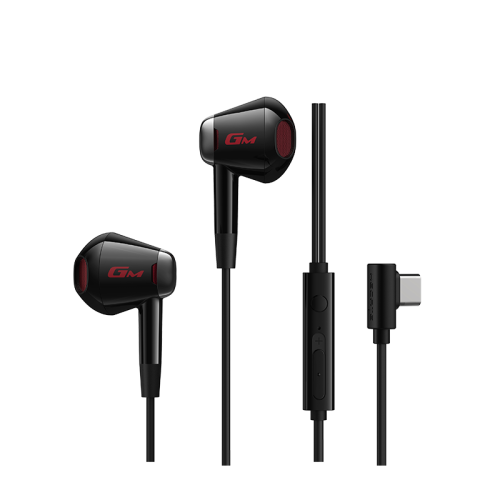 Edifier Earphones GM180 Plus Wired, In-ear, Microphone, Black-Ausinės-Garso technika