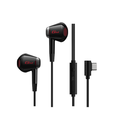 Edifier Earphones GM180 Plus Wired, In-ear, Microphone, Black-Ausinės-Garso technika