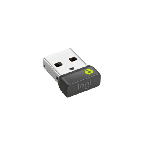 Logitech Logi Bolt USB imtuvas pelei / klaviatūrai, USB-A, Juoda-Klaviatūros, pelės ir