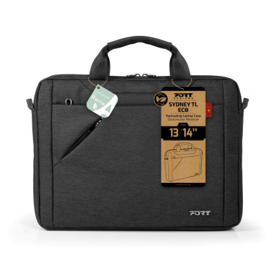 Nešiojamojo kompiuterio krepšys PORT SYDNEY 13/14", juoda sp.-Kompiuterių krepšiai ir