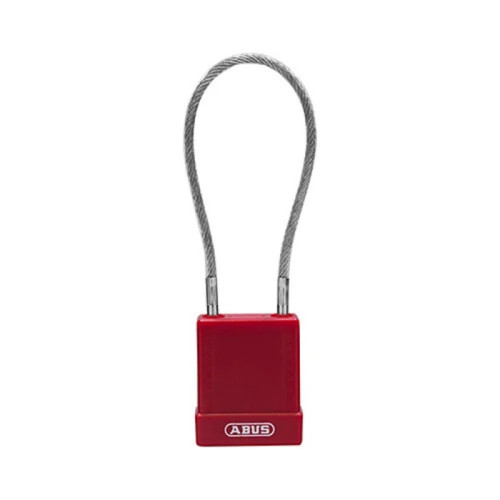 Spyna su kabeliu ABUS 76/40CAB20 20 cm, raudona-Kiti įrankių priedai-Priedai įrankiams