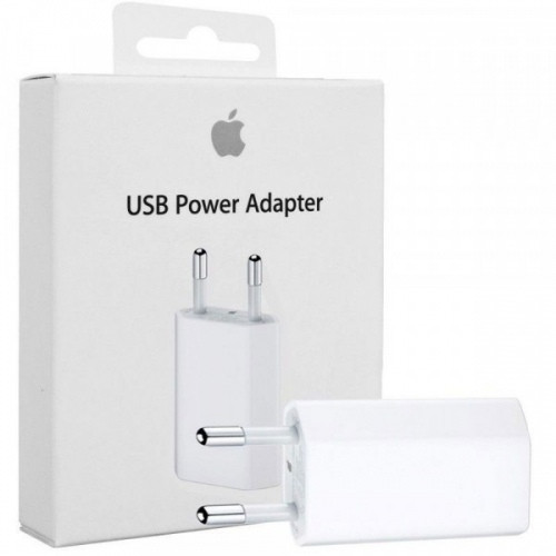 APPLE 5W USB Power Adapter (HC) (MD813ZM/A)-Kiti priedai-Kompiuterių priedai