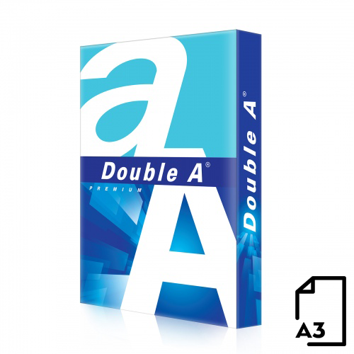 Popierius Double A (A kategorija), A3, 80g, 500 lapų-Biuro popierius-Popierius ir popieriaus