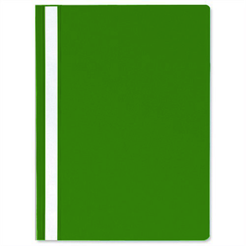 AD Class Segtuvėlis skaidriu viršeliu 100/150 Žalias, pakuotėje 25 vnt.-Segtuvai-Dokumentų