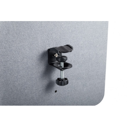 Up Up akustinė privatumo pertvara su veltinio apdaila, pilka (1500x600mm)-Privatumo