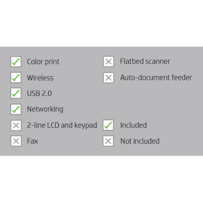 Spausdintuvas Hewlett-Packard 150nw (4ZB95A) spalvotas, lazerinis, A4, 19 ppm-Lazeriniai