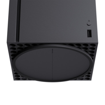 Žaidimų konsolė MICROSOFT XBOX Series X, juodas-Žaidimų konsolės-Žaidimų įranga