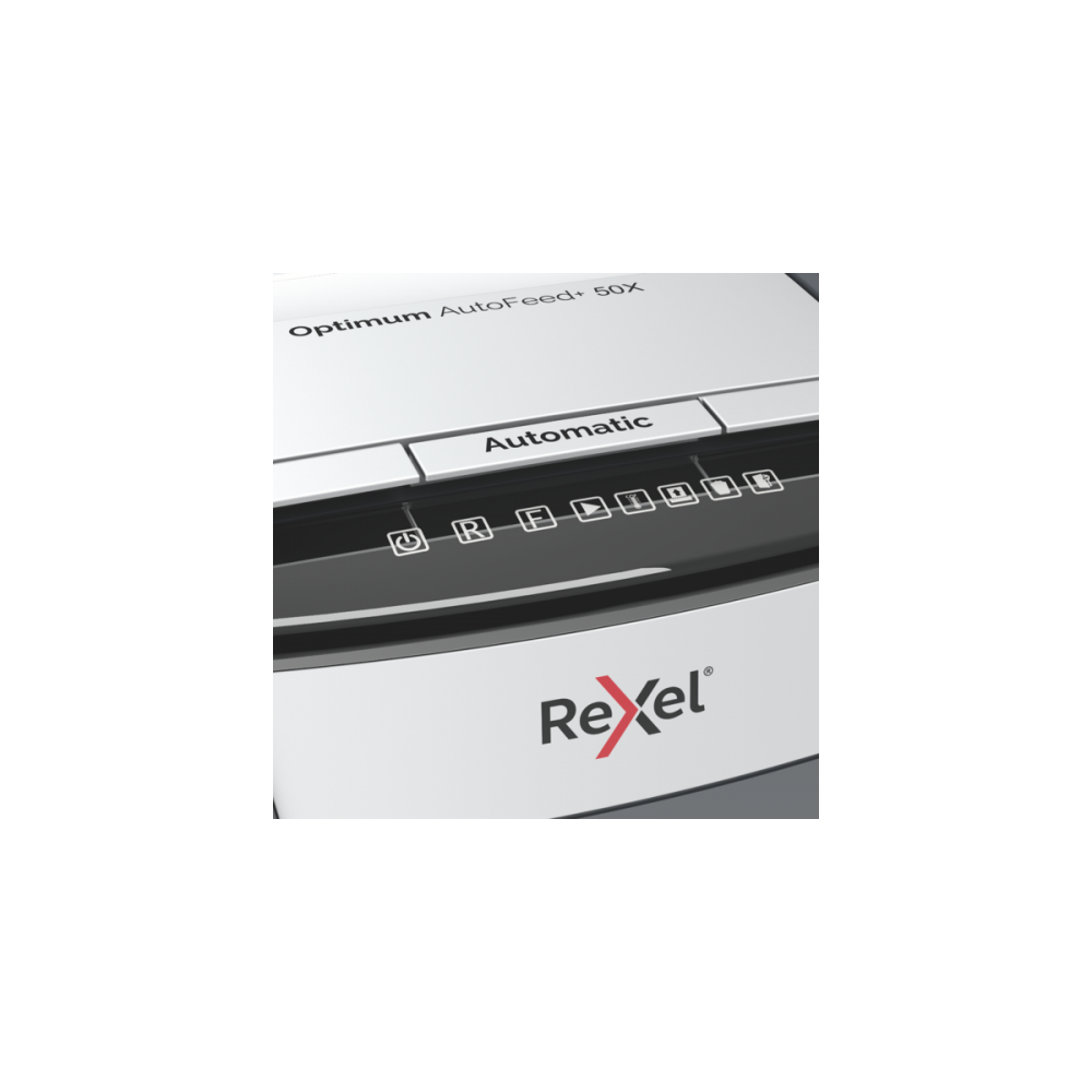 Dokumentų naikiklis Rexel Optimum AutoFeed+ 50XP Cross Cut P4,20l(Replace Rexel Auto+